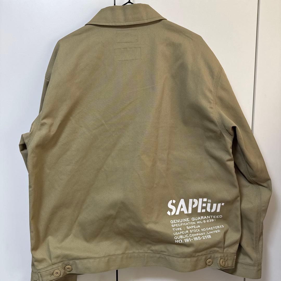 SAPEur Dickies コラボ ワークジャケット L