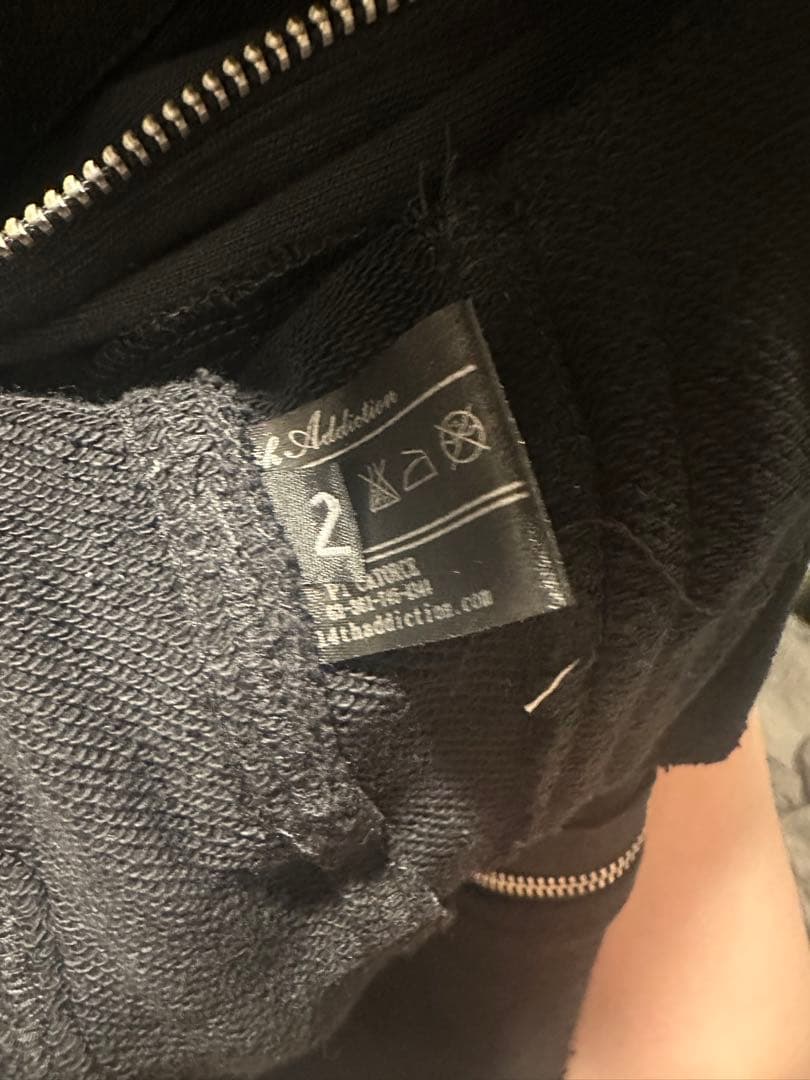 14th Addiction パーカー size2