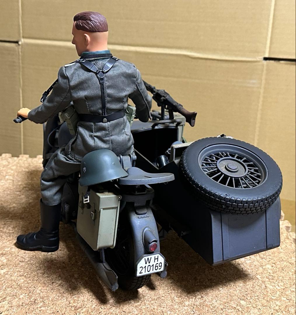 21st century toys 1/6 ドイツ軍　サイドカー 兵士付き