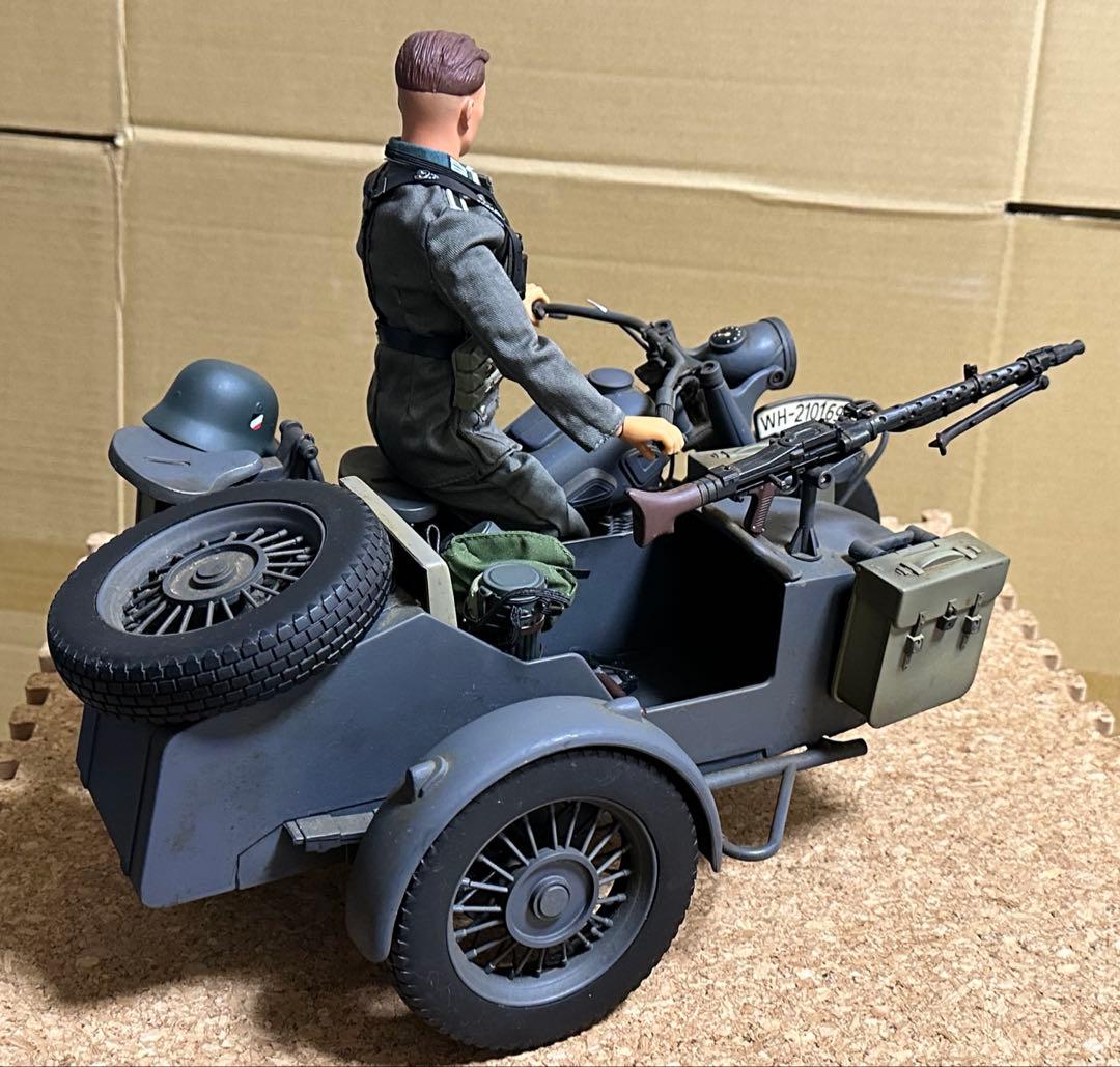 21st century toys 1/6 ドイツ軍　サイドカー 兵士付き
