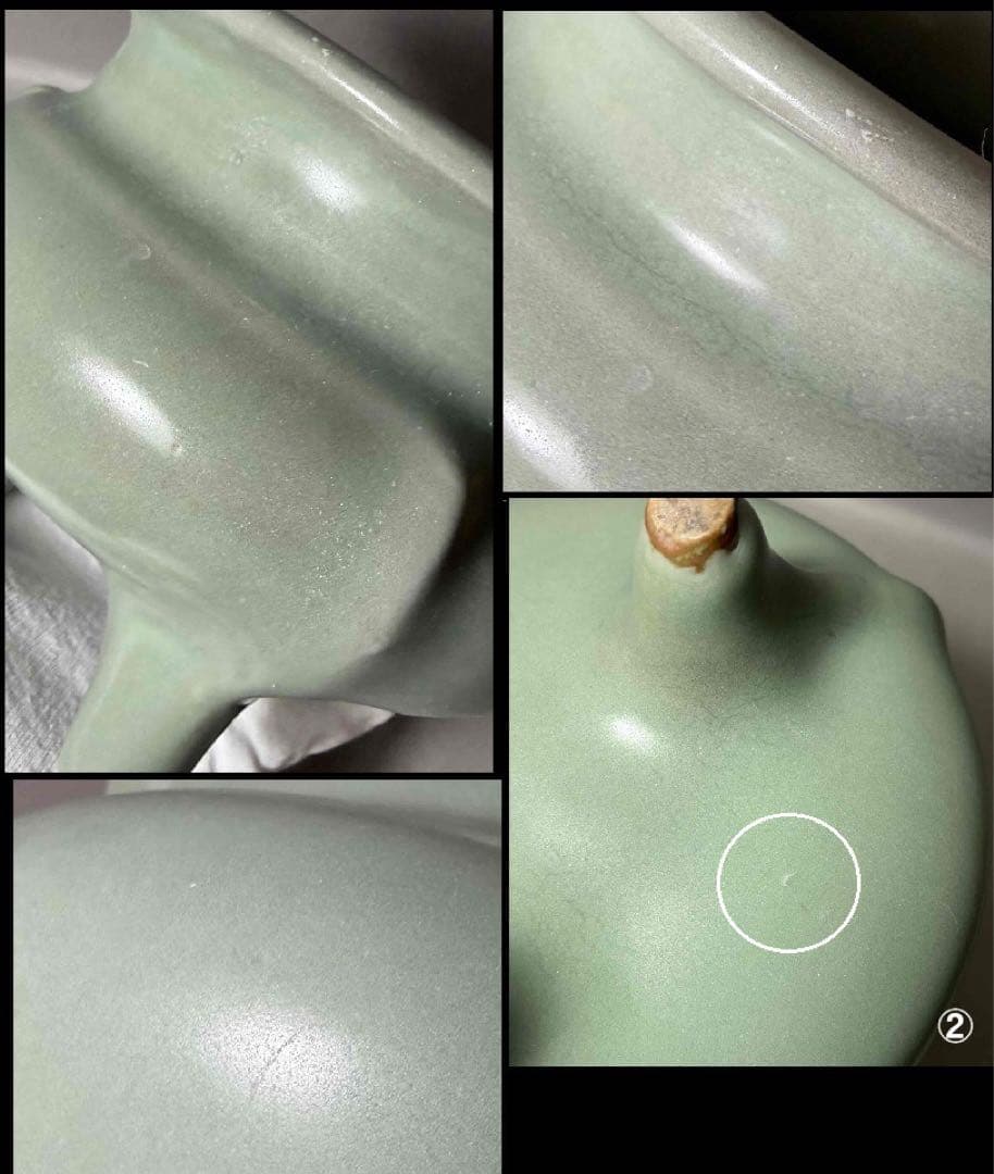 中国 青磁三つ足炉 f2251126