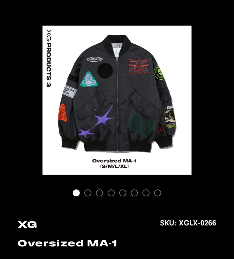 XG MA-1 sサイズ Oversized MA-1 – XGALX OFFICIAL SHOP XG Oversized