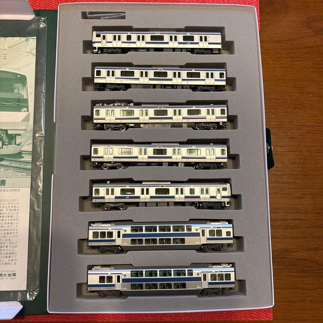 KATO E531系　常磐線　付属構成5両➕サロ2両セット