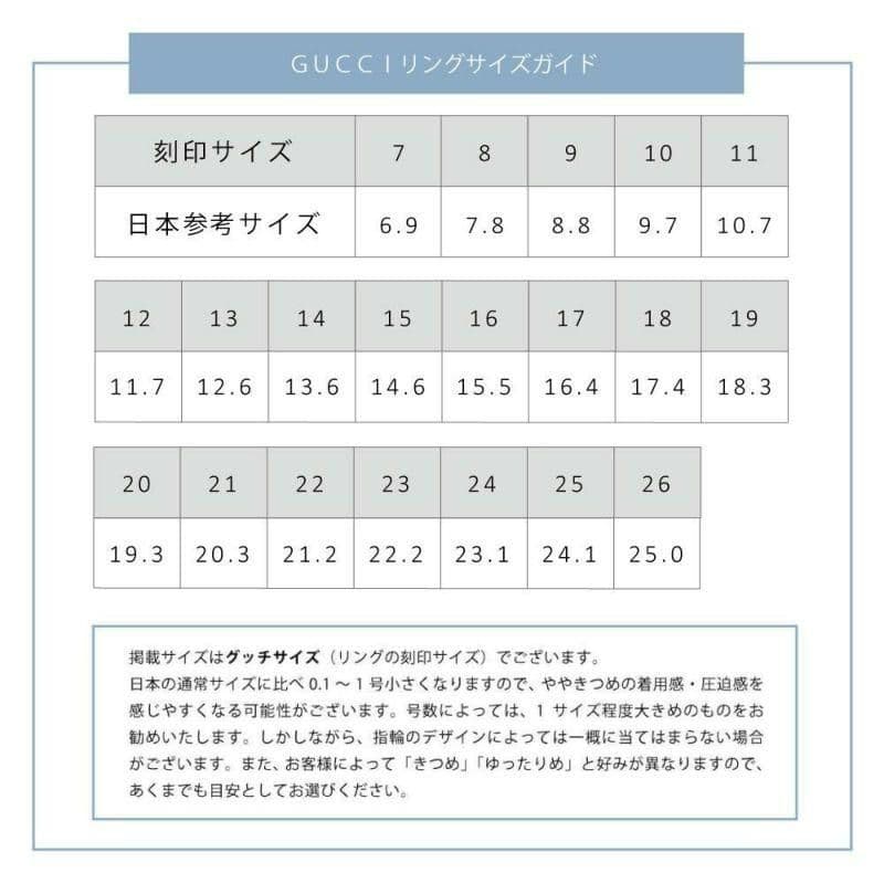 GUCCI グッチ スクエアG アラベスク ワイド リング 18号