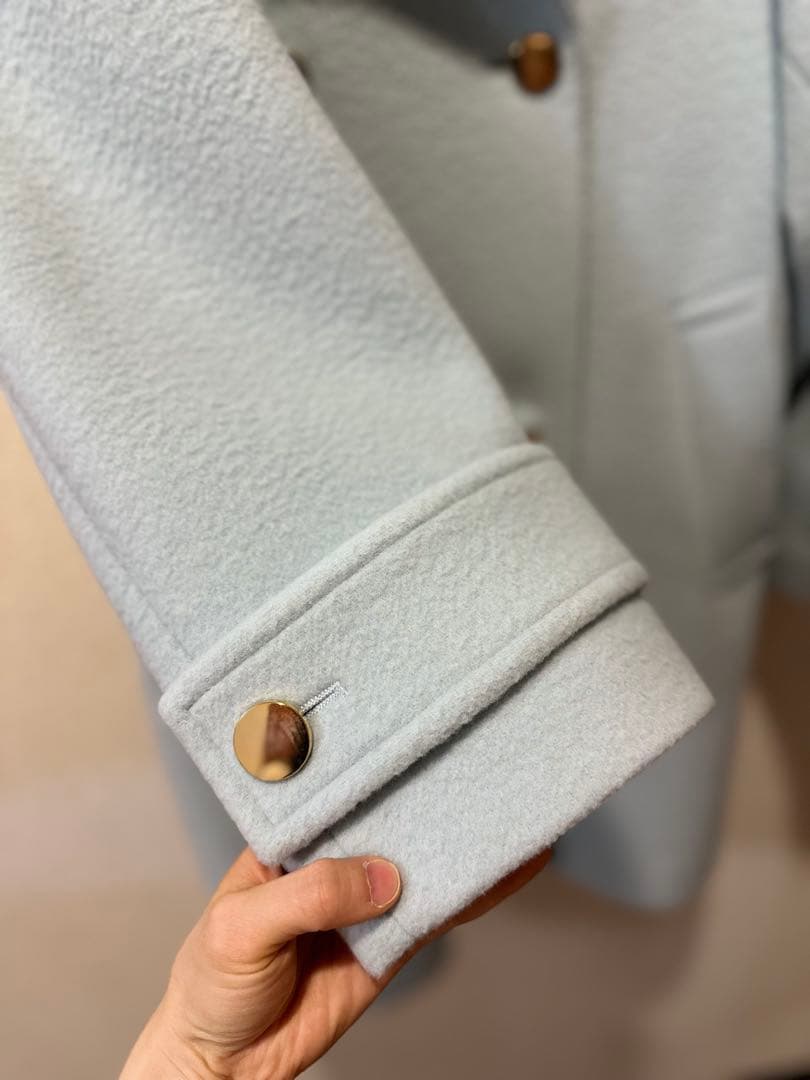 JUSGLITTY スタンダードPコート ブルーミント S - メルカリ