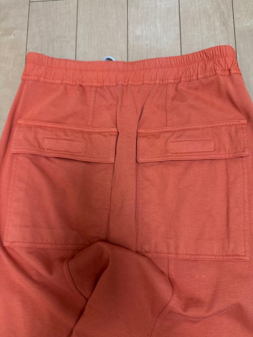 値下げ/Rick Owens DRKSHDW オレンジ サルエルパンツ S