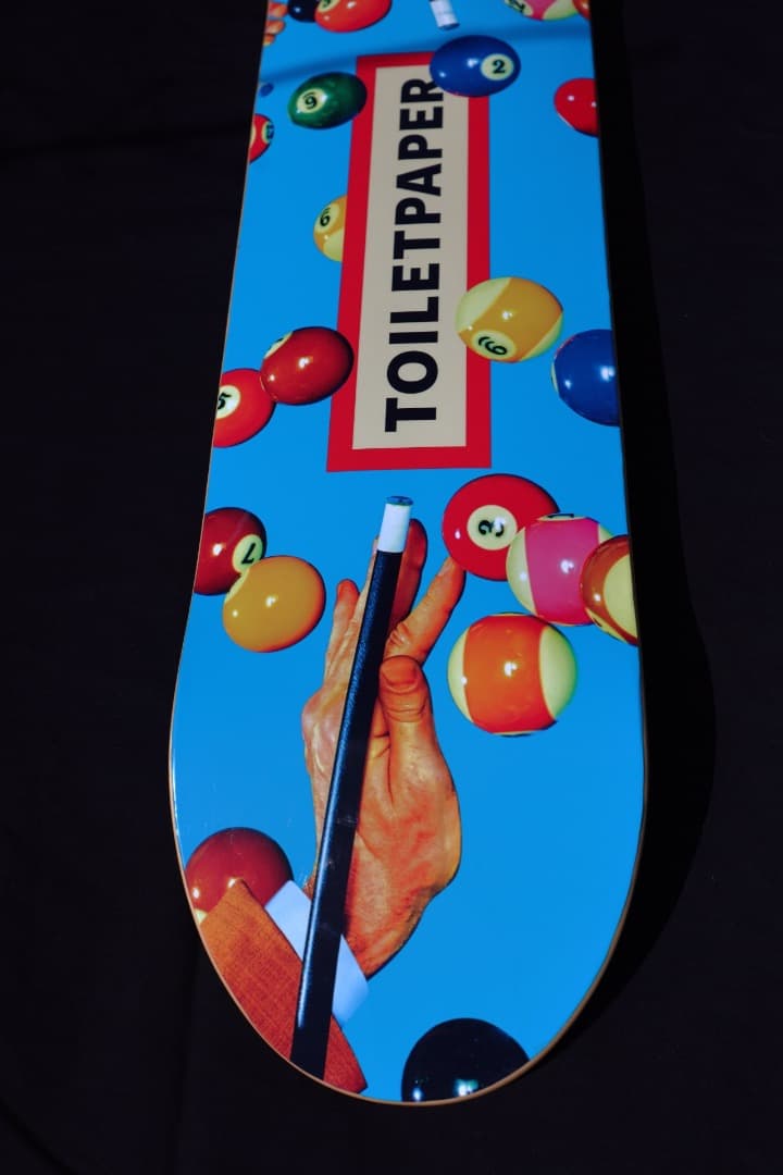 Toilet pepar skeate board 限定