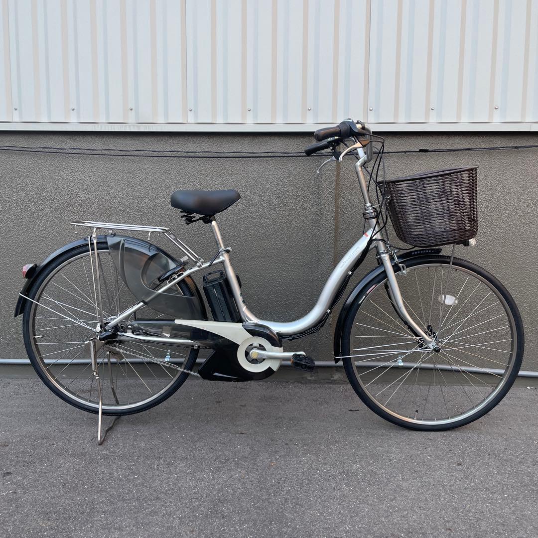 ヤマハ電動アシスト自転車26インチ シルバー