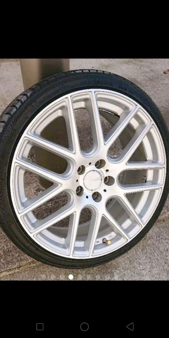 【期間限定送料込み】早い者勝ち  19インチ コンケイブタイヤ付き