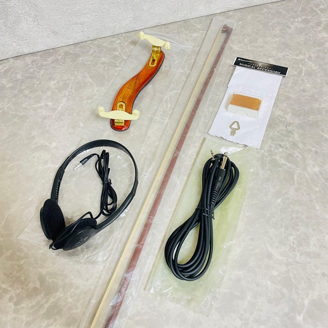 ほぼ未使用　キクタニ エレキバイオリン セット ESV-380 4/4