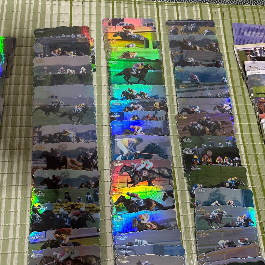 イ*将様 競馬カード　キラキラ　馬　乗馬　まとめ売り　アルバム G１