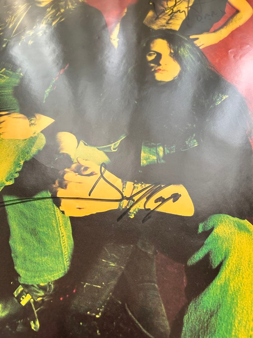 BAD MOON RISING】直筆サイン入りポスター + アルミフレーム付