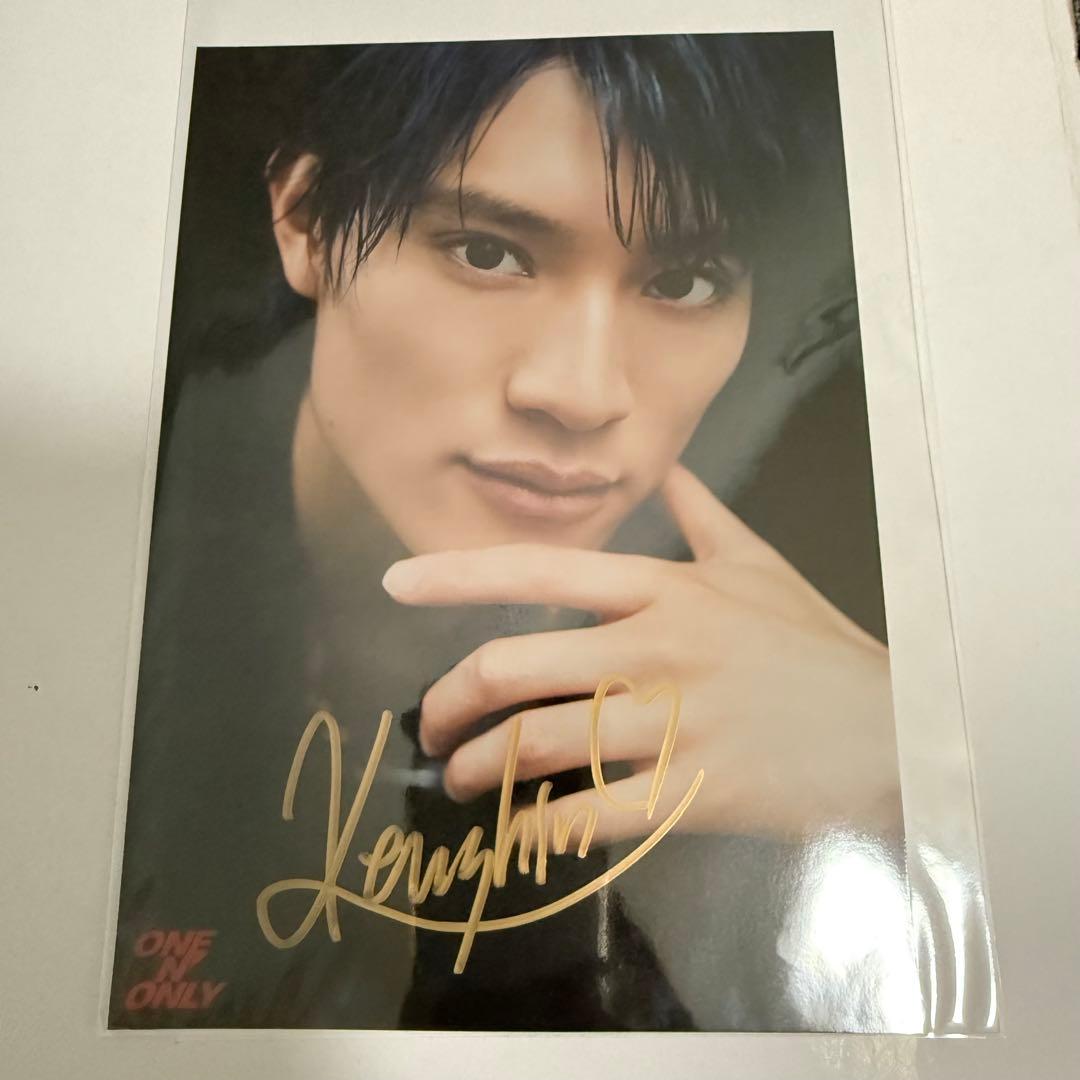 ワンエン KENSHIN 上村謙信 サイン入り2Lフォト_03