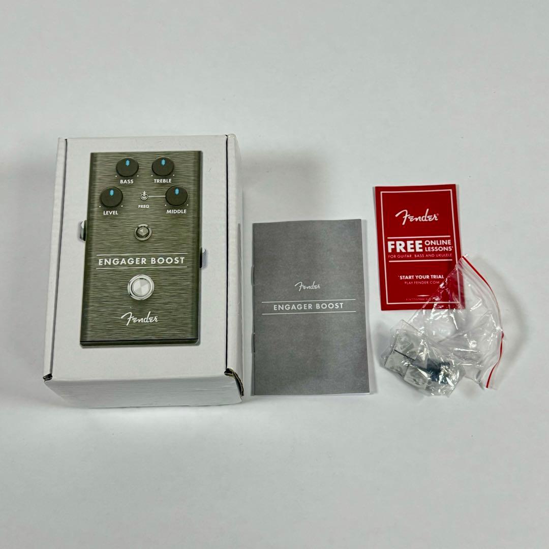Fender Engager Boost クリーンブースト 3-Band EQ
