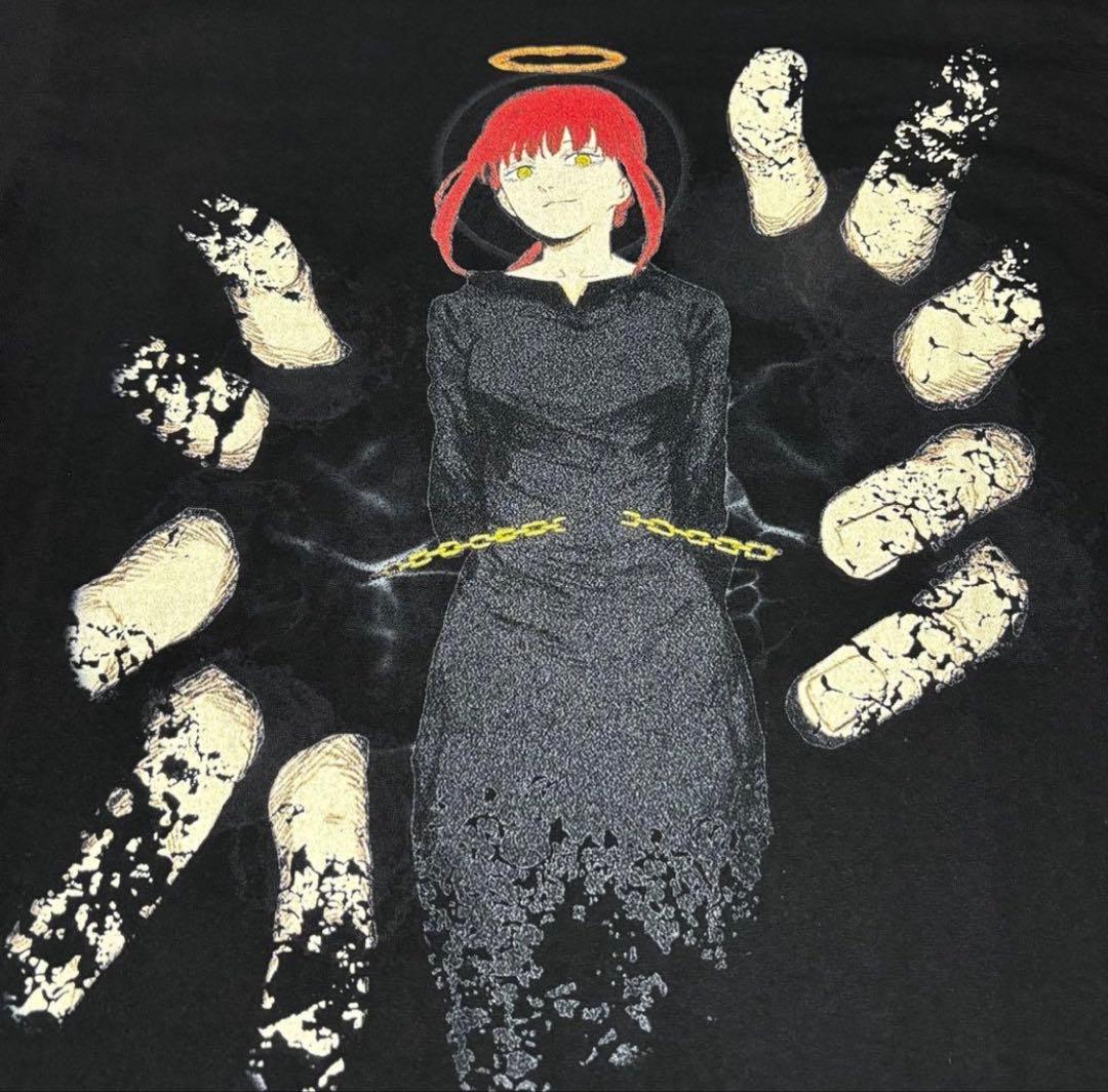 チェンソーマン マキマ 闇の悪魔 レゼ アニメTシャツ XL 黒 - メルカリ
