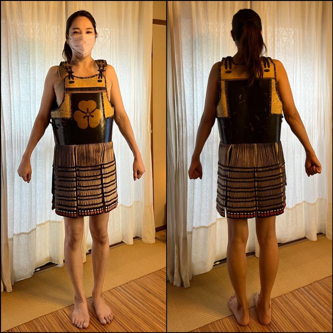 美品！【江戸期 長宗我部家 ゆかりの鎧】日本甲冑【等身大】鎧一式