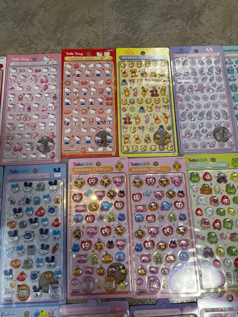 24枚　BONBON DROP シール　ボンボンドロップ　たまごっち　コンプ