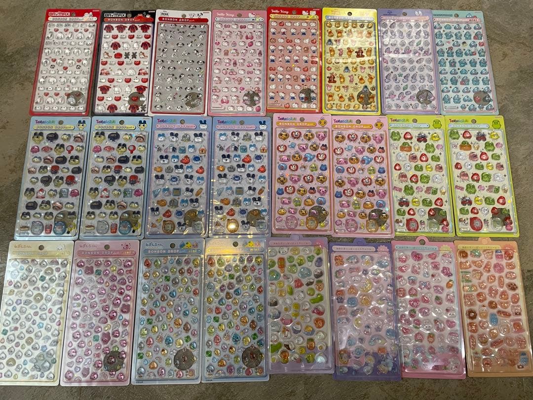 24枚　BONBON DROP シール　ボンボンドロップ　たまごっち　コンプ