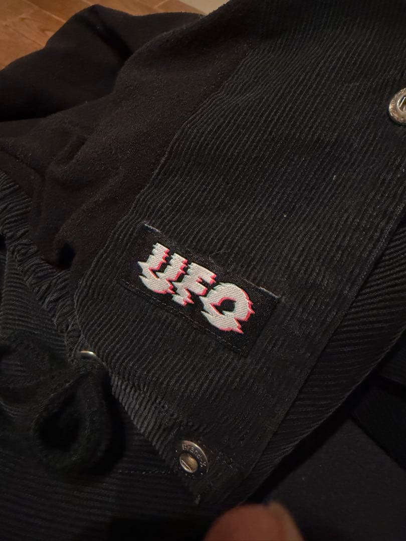 Upper Field One コーデュロイ コーチジャケット BLACK - メルカリ