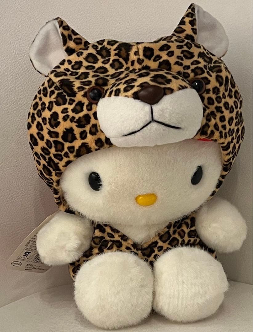 ハローキティ　ヒョウ柄　ぬいぐるみ　レア　レトロ　1999年　新品