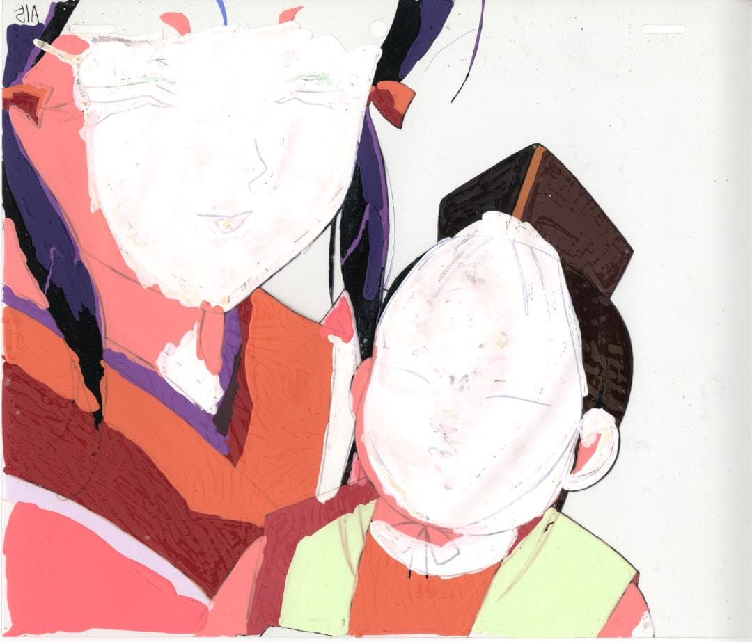 吸血姫美夕TVOP 冷羽 松風 セル画