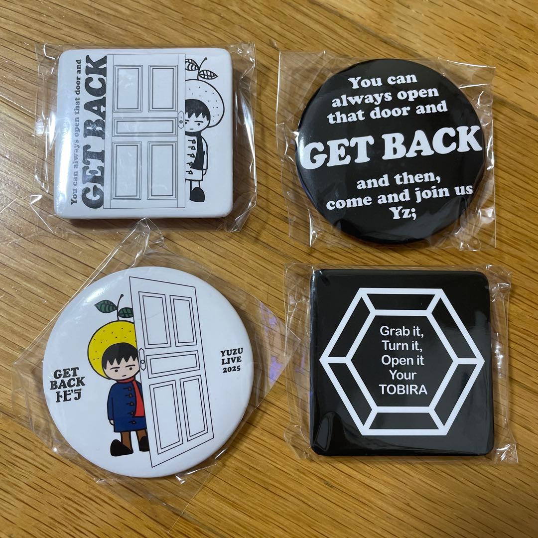 ゆず YUZU GET BACK トビラ 2025 ガチャ ゆずマン - メルカリ