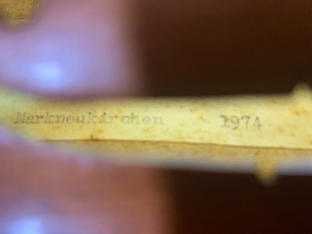 ドイツ製 1/2 分数 バイオリン Herbert Otto ドイツ/フランス製 良音