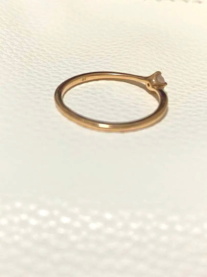 本日のみお値下げ美品サマンサティアラローズクォーツリングK10 PG 11号