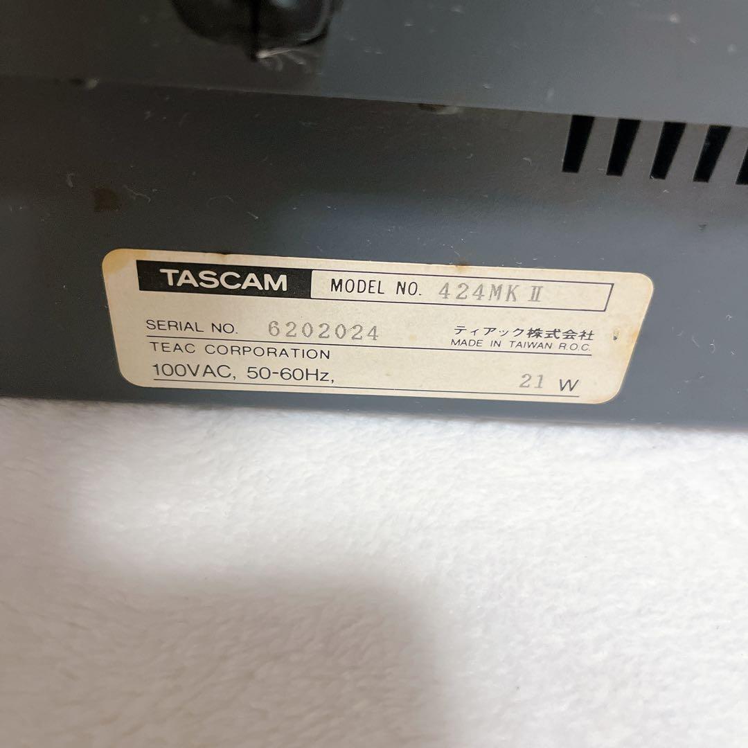 【通電のみ確認】 TASCAM PORTASTUDIO 424 mkII