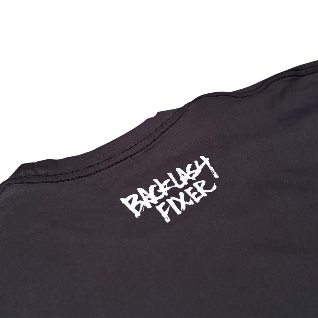 新品・タグ付き】BACKLASH × FIXER フォトプリントT ブラック