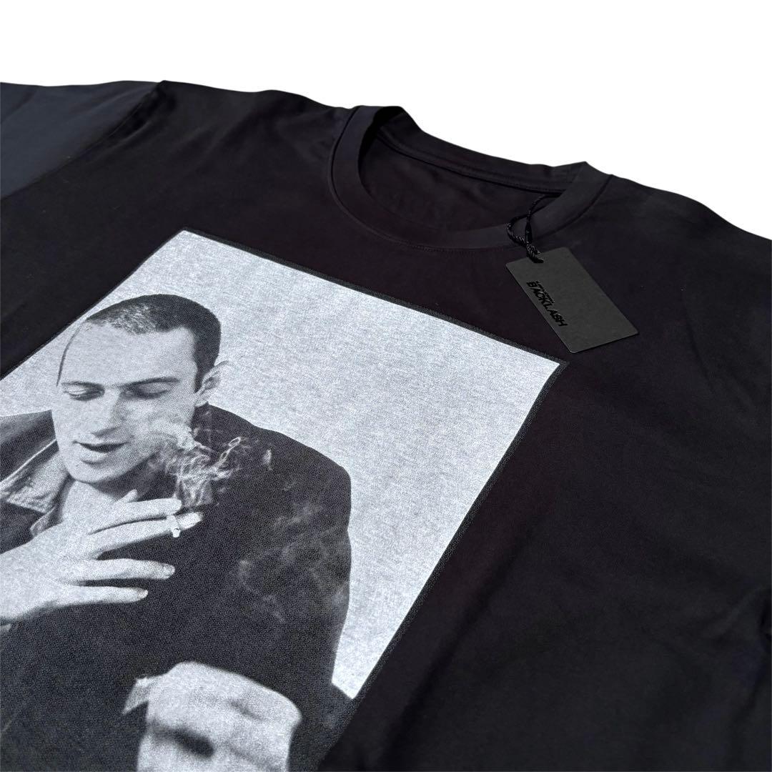 新品・タグ付き】BACKLASH × FIXER フォトプリントT ブラック