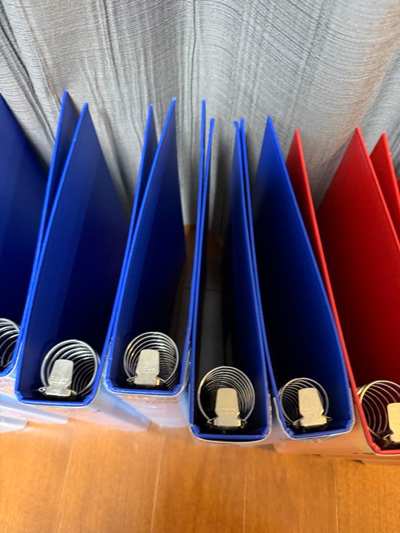 B5_12個】マルマン 26穴 B5リングファイル 12個セット