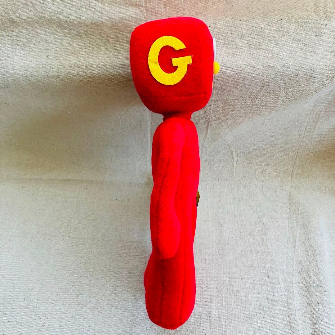 当時物／レア タグ付き ガンビー ブロックヘッドG ぬいぐるみ 可動