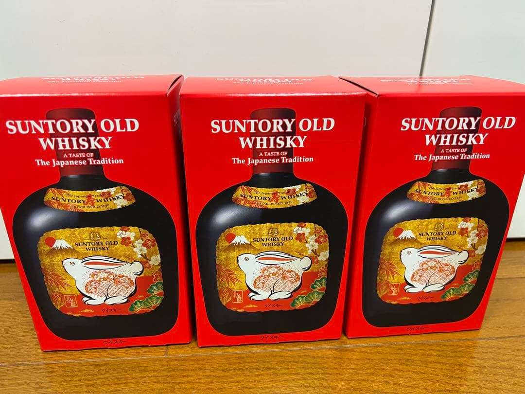 サントリーウイスキー　オールド干支限定ボトル 3本セット サントリーウイスキー オールド干支限定ボトル 3本セット サントリー