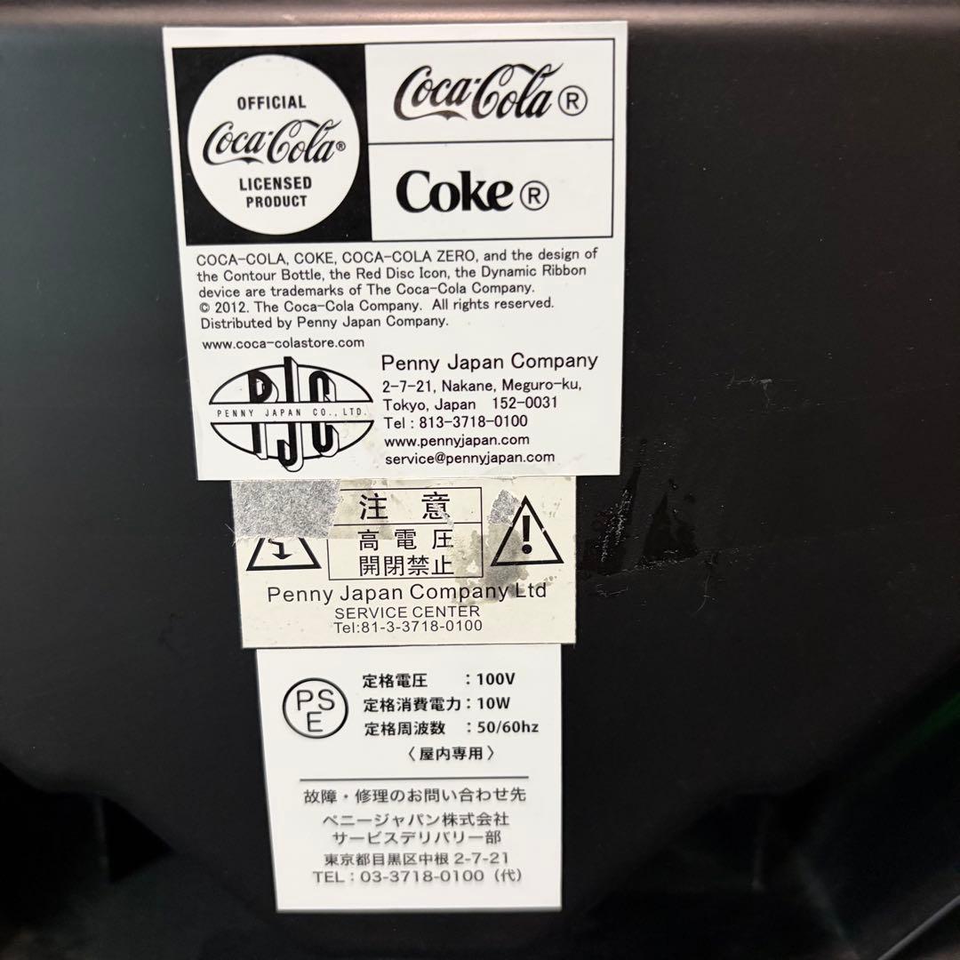 コカ・コーラ ネオンクロック　ネオン管掛け時計