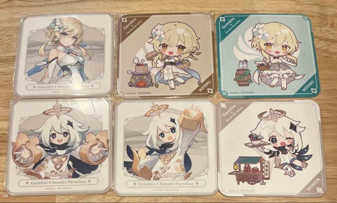 原神 スイパラコラボ まとめ売り モンド 璃月 コースター・缶バッジ・アクスタ等