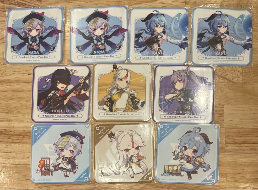 原神 スイパラコラボ まとめ売り モンド 璃月 コースター・缶バッジ・アクスタ等