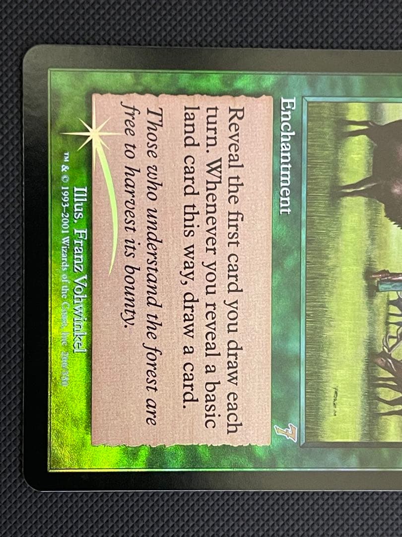 MTG【二度目の収穫/Rowen】英語版 Foil 旧枠【希少】