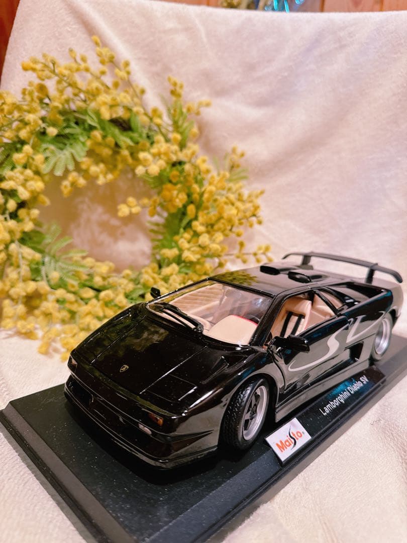 極美品　1/18 ランボルギーニ　ディアブロ　SV ブラック