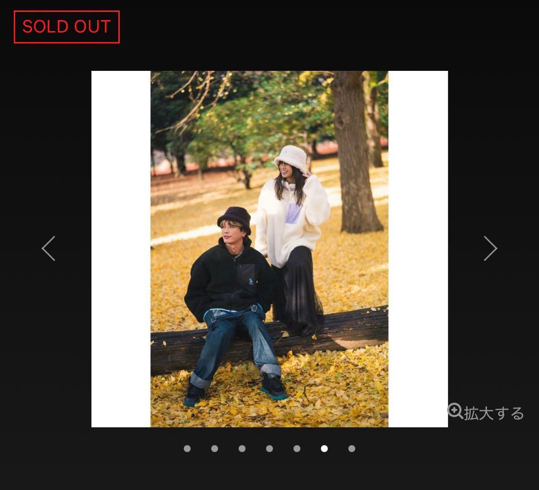 THE ORAL CIGARETTES もこもこボアブルゾン&もこもこボアハット