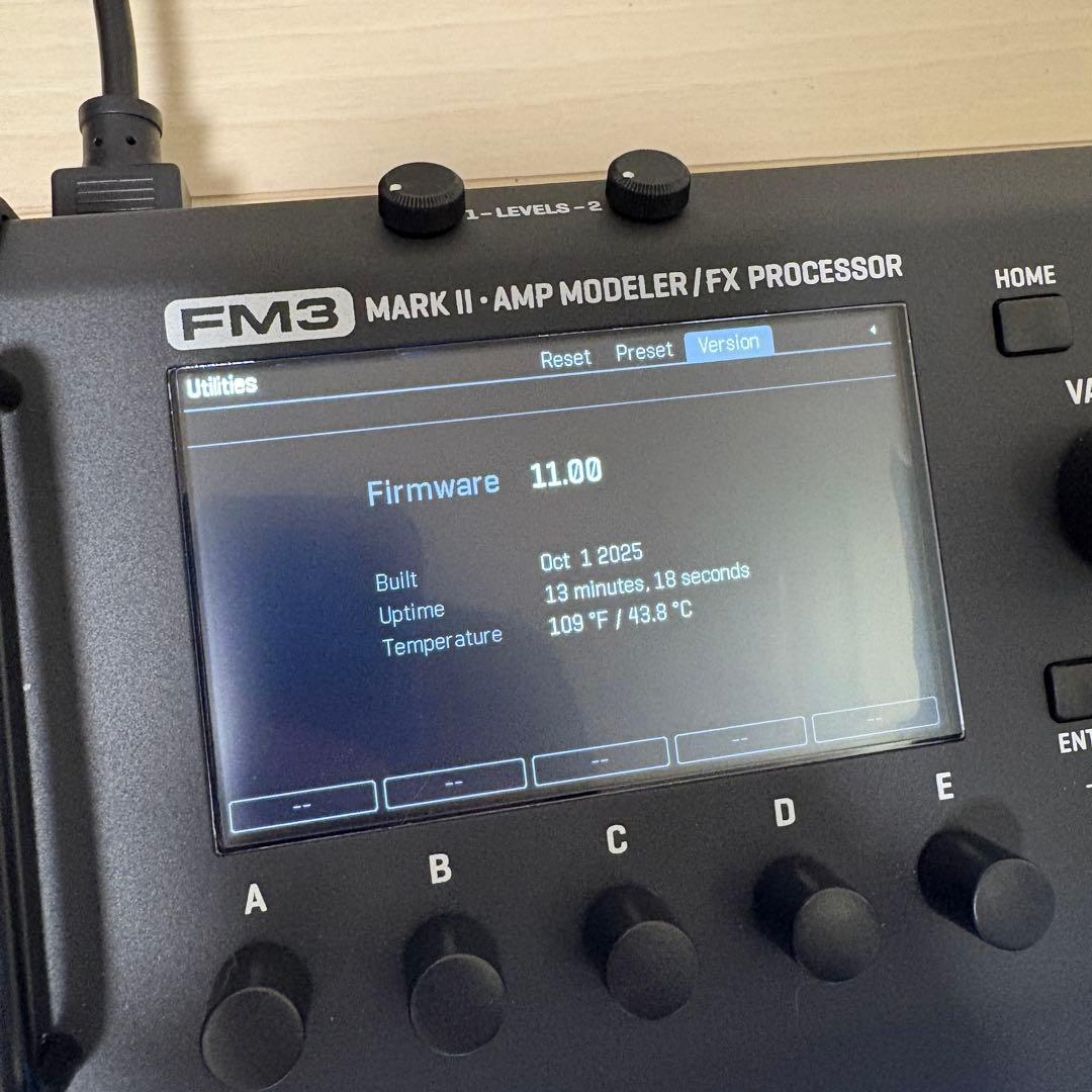 ギター Fractal Audio Systems FM3 MARK II Turbo