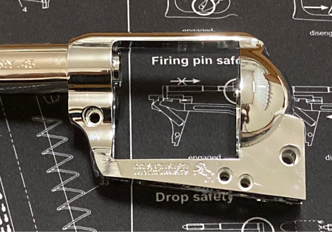 新品 未使用 ハートフォード SAA シルバー アーティラリー バレルフレーム