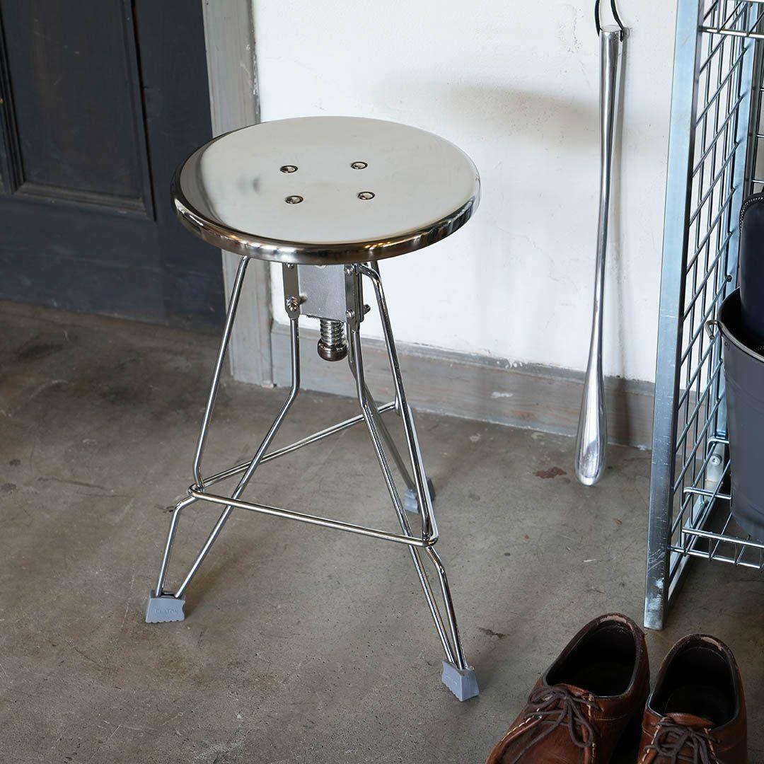 新品 スツール クリッパー クロム ダルトン 椅子 インダストリアル インテリア