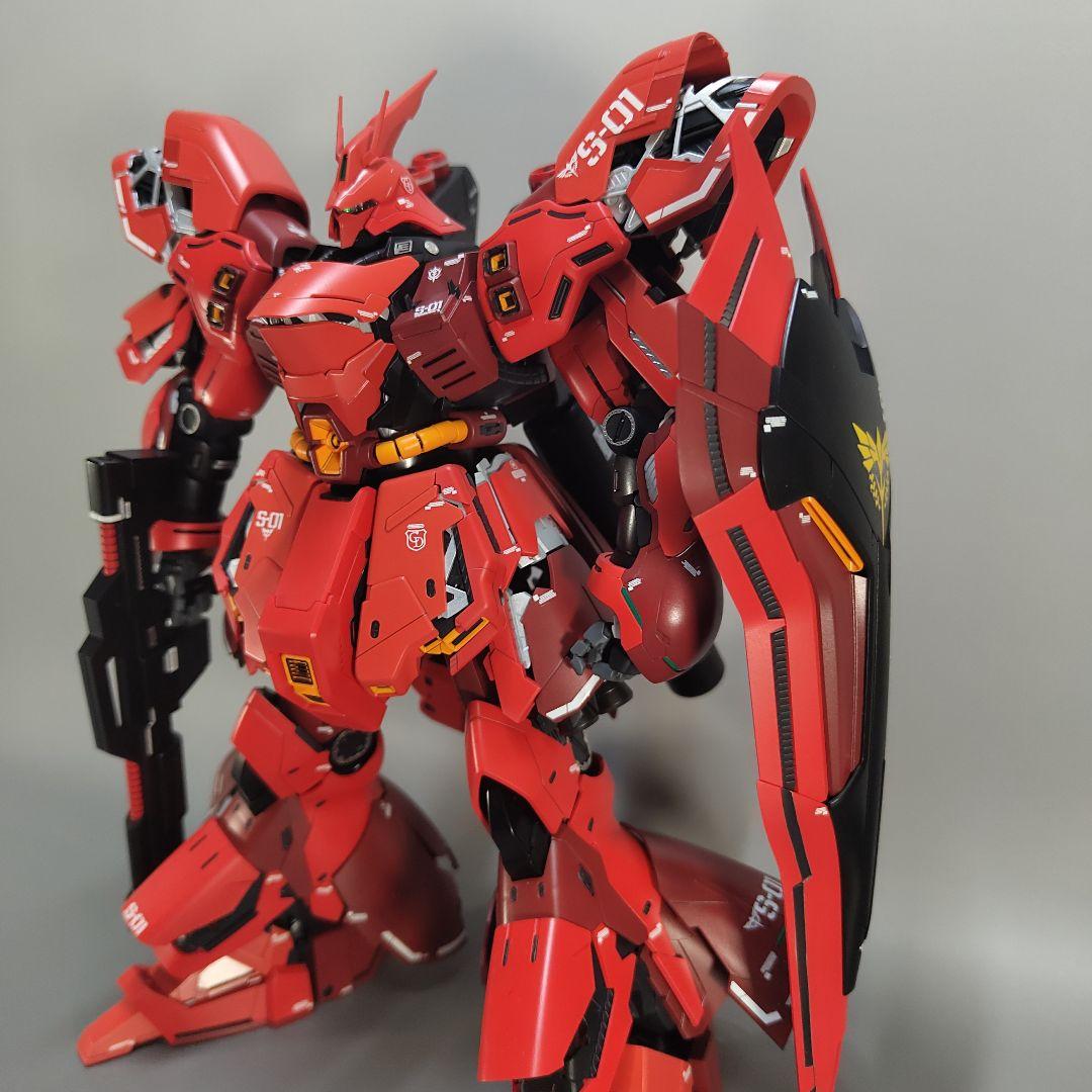 【全塗装完成品】MG 1/100 MSN-04 サザビーVer.ka