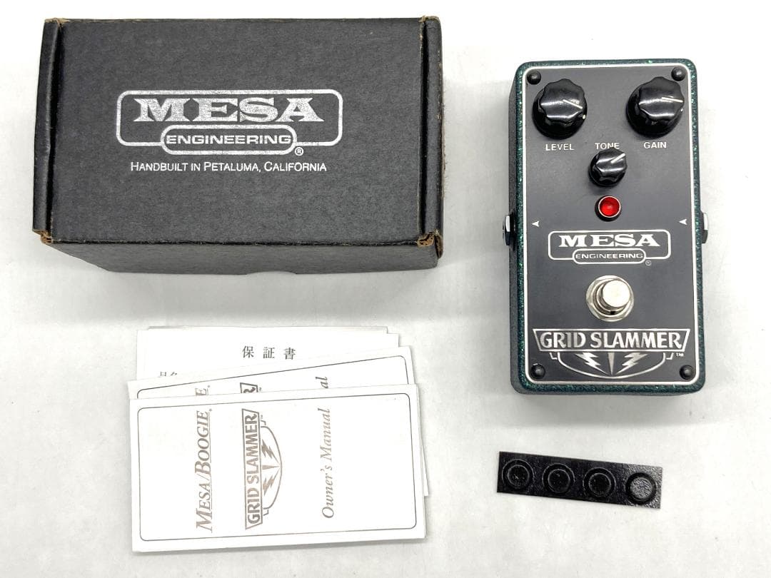 メサブギーのドライブペダル‼️Mesa/Boogie Grid Slammer‼️