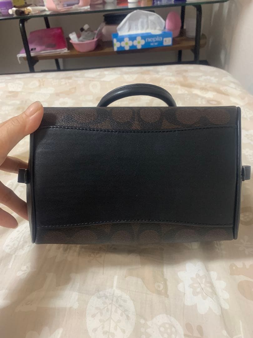 COACH ブラウン ハンドバッグ