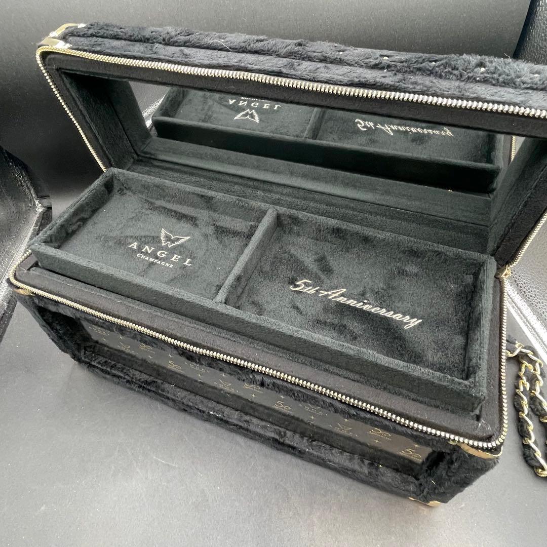 ANGEL エンジェルシャンパン 5周年記念 空箱 空瓶 ファージップタイプ