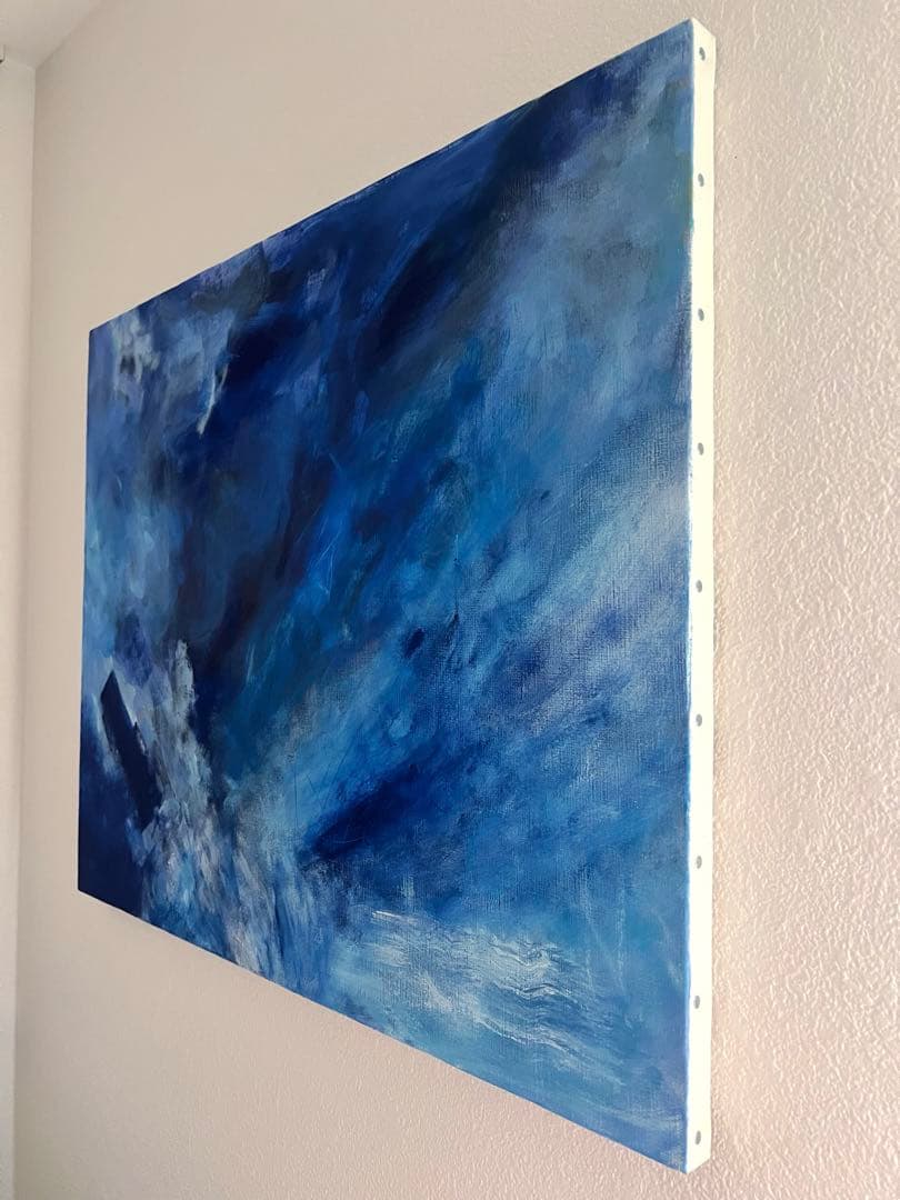 抽象画　原画　現代アート　絵画　インテリア