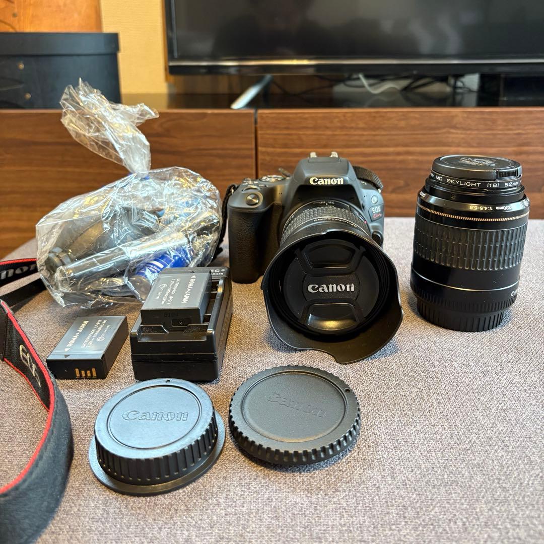 美品 Canon EOS kiss X9 ダブルズームキット その他多数セット EOS Kiss x9i ダブルズームキット
