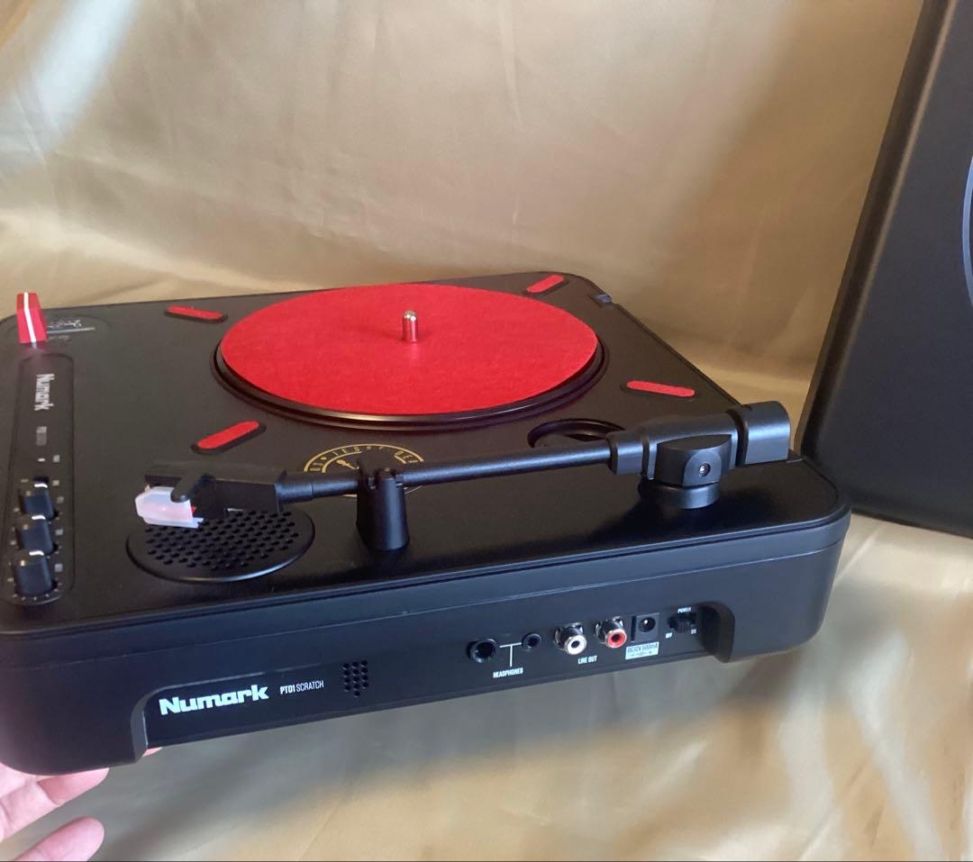 Numark PT01 Scratch + スクラッチ用カスタムフェーダー交換済 Jesse